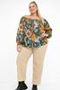 Picture of CURVY GIRL CHIFFON TOP